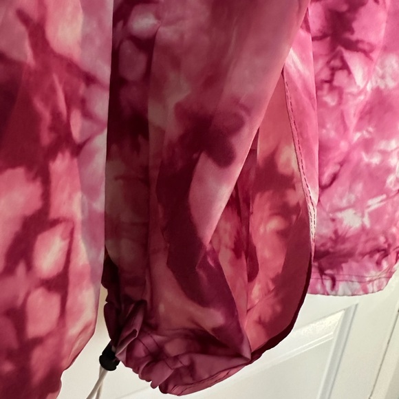 Champion Pink and White Tie-Dye Half-Zip Pullover - Picture 6 of 6